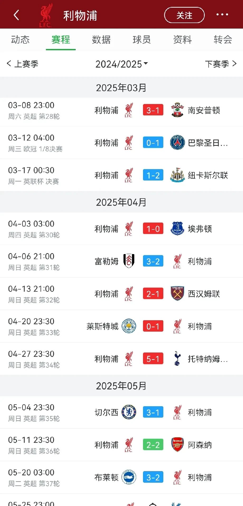 利物浦客场战胜沃特福德，稳固积分榜首位